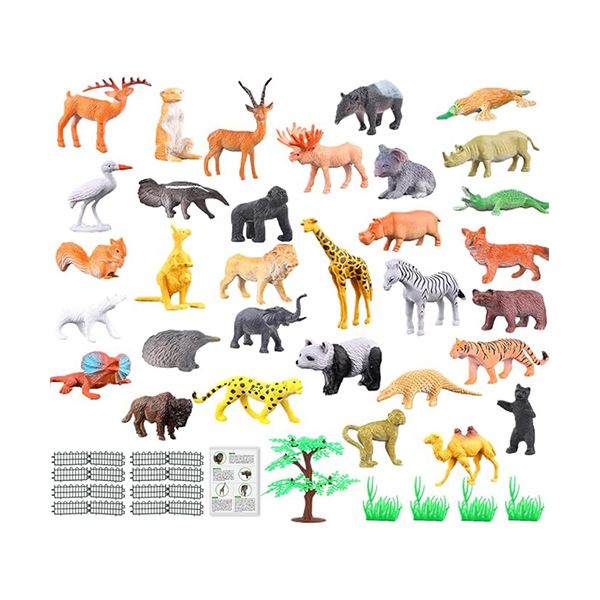 Animals Figure,54 Piece Mini