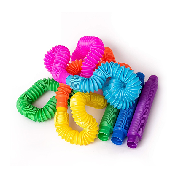 Nutty toys 8 pk Pop Tubes Sensory Toys